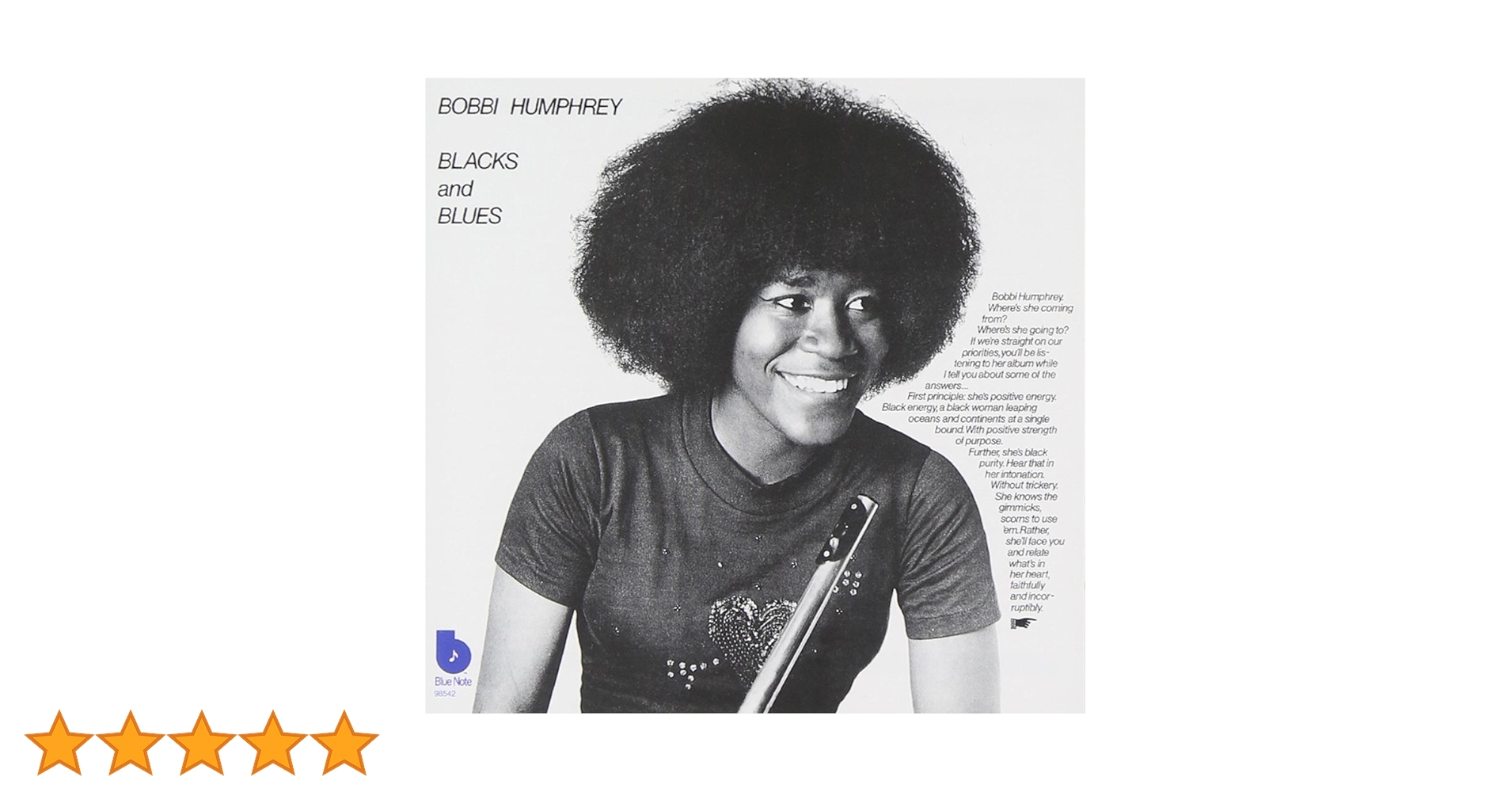洋楽 Bobbi Humphrey - Blacks and Blues LP Bobbi Humphrey / Blacks and Blues(LP) / Blue Note 1973 US